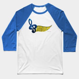 Harmonic musical ribbon Baseball T-Shirt